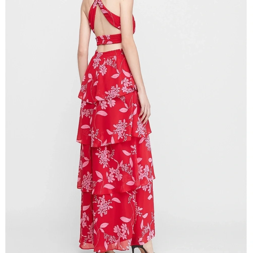 EXPRESS Floral Print Maxi Dress - Picture 2 of 6